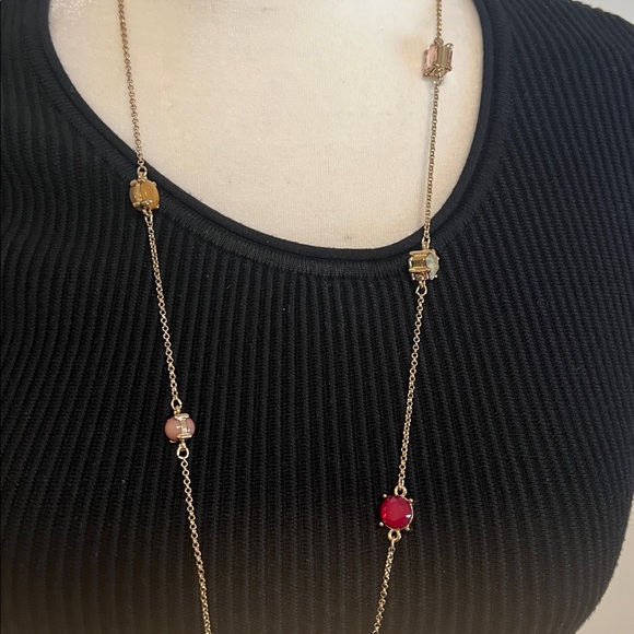 Fashion Jewelry 18” Colored Beads Necklace - Picture 3 of 3